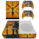 Dark Souls decal skin sticker for Xbox One S console and controllers