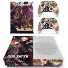 God Eater 3 decal skin sticker for Xbox One S console and controllers