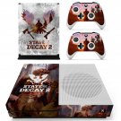 State of Decay 2 decal skin sticker for Xbox One S console and controllers