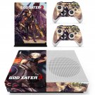 God Eater 3 decal skin sticker for Xbox One S console and controllers