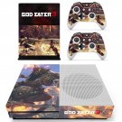 God Eater 3 decal skin sticker for Xbox One S console and controllers