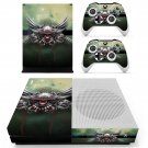 Abstract Wallpaper decal skin sticker for Xbox One S console and controllers
