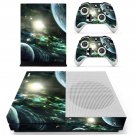 Outer space decal skin sticker for Xbox One S console and controllers