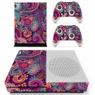 Abstract Wallpaper decal skin sticker for Xbox One S console and controllers