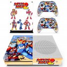 Mega Man 2 decal skin sticker for Xbox One S console and controllers