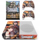 Valkyria Chronicles 4 decal skin sticker for Xbox One S console and controllers