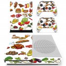 Fast food decal skin sticker for Xbox One S console and controllers