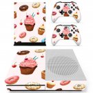 Fast food decal skin sticker for Xbox One S console and controllers