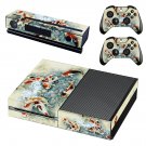 Fish wallpaper decal skin sticker for Xbox One console and controllers