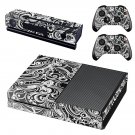 Floral Wallpaper decal skin sticker for Xbox One console and controllers