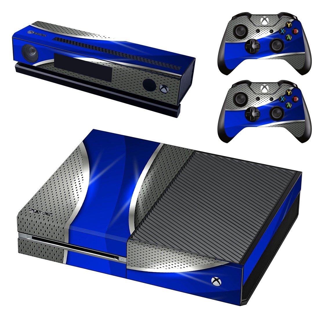 Tech Wallpaper decal skin sticker for Xbox One console and controllers
