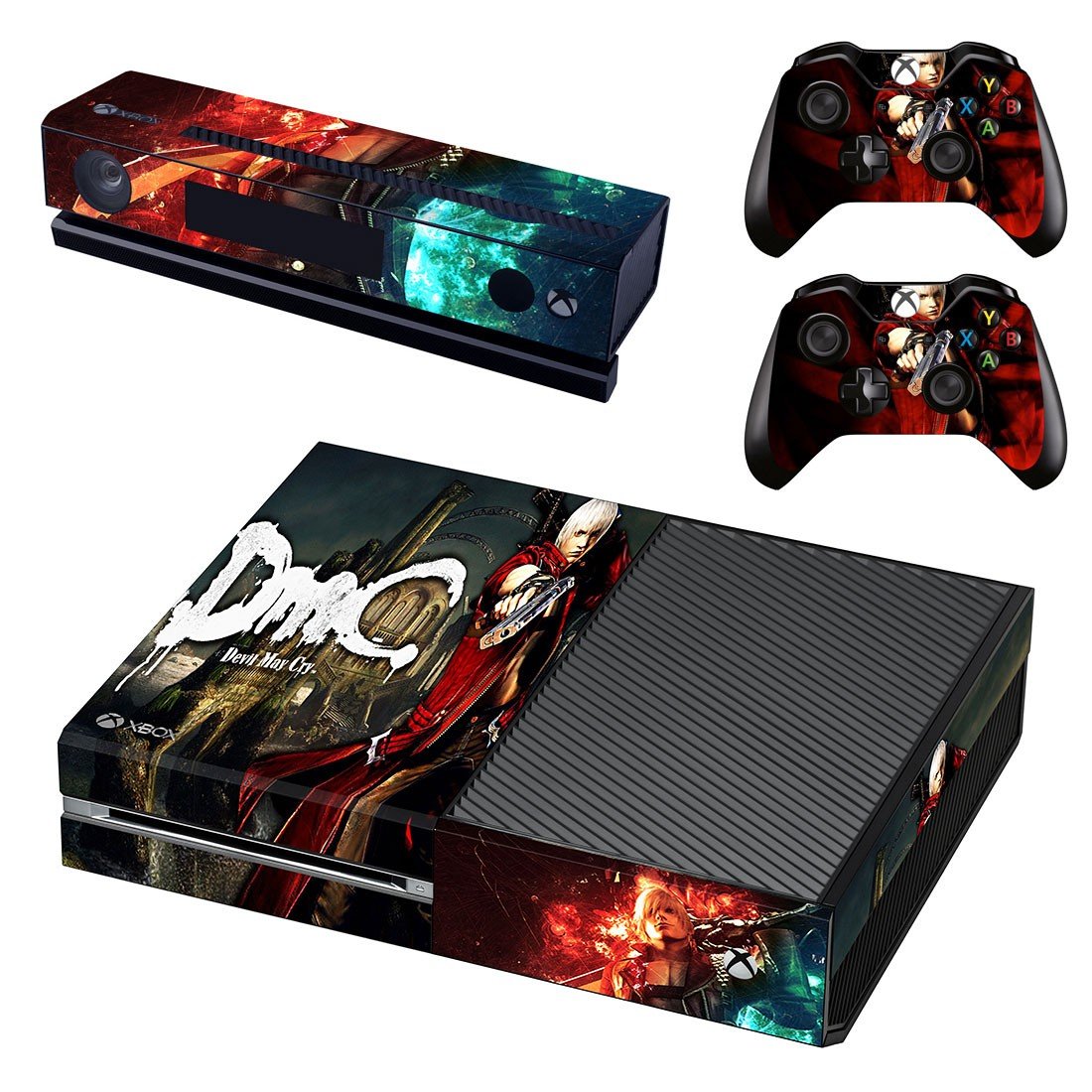 Devil May Cry decal skin sticker for Xbox One console and controllers