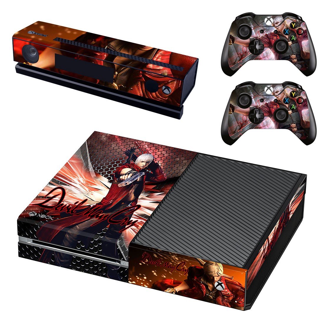 Devil May Cry decal skin sticker for Xbox One console and controllers