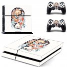Fish Wallpaper decal skin sticker for PS4 console and controllers