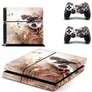 Swan Wallpaper decal skin sticker for PS4 console and controllers