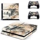 Hill Wallpaper decal skin sticker for PS4 console and controllers