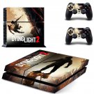 Dying Light 2 decal skin sticker for PS4 console and controllers