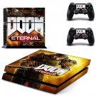 Doom Eternal decal skin sticker for PS4 console and controllers
