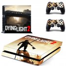 Dying Light 2 decal skin sticker for PS4 console and controllers
