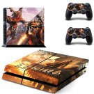 Sekiro Shadows Die Twice decal skin sticker for PS4 console and controllers