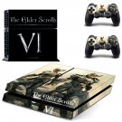 The Elder Scrolls 6 decal skin sticker for PS4 console and controllers