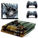 The Elder Scrolls 6 decal skin sticker for PS4 console and controllers