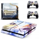 Warriors Orochi 3 decal skin sticker for PS4 console and controllers