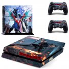 Devil May Cry 5 decal skin sticker for PS4 console and controllers