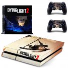Dying Light 2 decal skin sticker for PS4 console and controllers