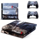 Dying Light 2 decal skin sticker for PS4 console and controllers