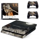 Sekiro decal skin sticker for PS4 console and controllers