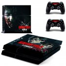 Resident Evil 2 remake decal skin sticker for PS4 console and controllers
