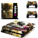 Rage 2 decal skin sticker for PS4 console and controllers
