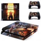 Sekiro Shadows Die Twice decal skin sticker for PS4 console and controllers