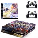 Warriors Orochi 3 decal skin sticker for PS4 console and controllers
