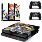 Kingdom Hearts 3 decal skin sticker for PS4 console and controllers
