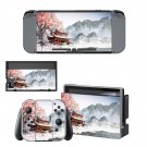 Chinese House decal skin sticker for Nintendo Switch console and controllers