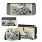 Fish Wallpaper decal skin sticker for Nintendo Switch console and controllers