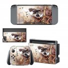 Swan Wallpaper decal skin sticker for Nintendo Switch console and controllers