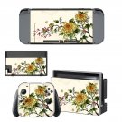 Flower Wallpaper decal skin sticker for Nintendo Switch console and controllers