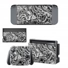 Floral Wallpaper decal skin sticker for Nintendo Switch console and controllers