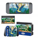 Fallout 76 decal skin sticker for Nintendo Switch console and controllers