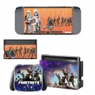 Fortnite decal skin sticker for Nintendo Switch console and controllers