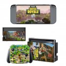 Fortnite battle royale decal skin sticker for Nintendo Switch console and controllers