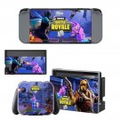 Fortnite battle royale decal skin sticker for Nintendo Switch console and controllers