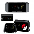 Pokemon Go decal skin sticker for Nintendo Switch console and controllers