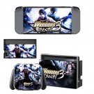 Warriors Orochi 3 decal skin sticker for Nintendo Switch console and controllers