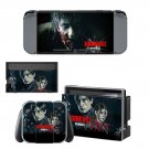 Resident Evil 2 remake decal skin sticker for Nintendo Switch console and controllers