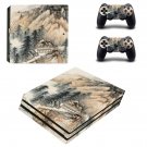 Hill Wallpaper decal skin sticker for PS4 Pro console and controllers