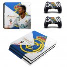 Cristiano Ronaldo decal skin sticker for PS4 Pro console and controllers